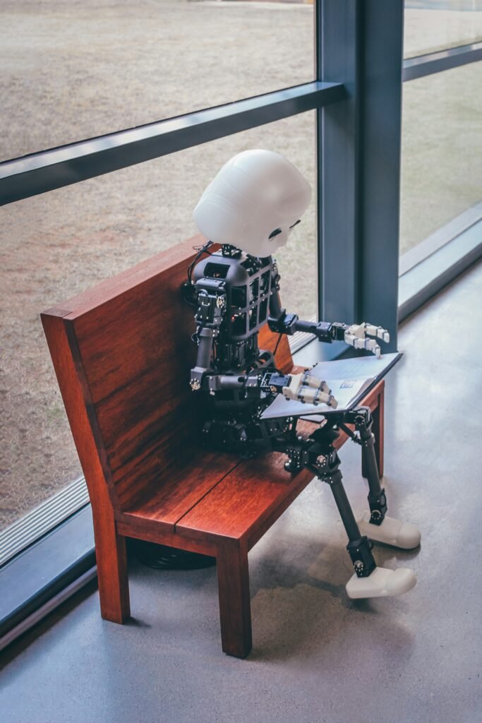 Demystifying Artificial Intelligence: A Comprehensive Overview a robot on a table